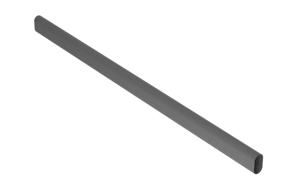 Clothing bar 600, dark grey